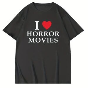I Love Horror Movies Unisex T shirt